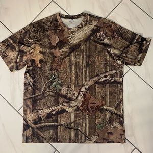 Mens Mossy Oak camo tshirt